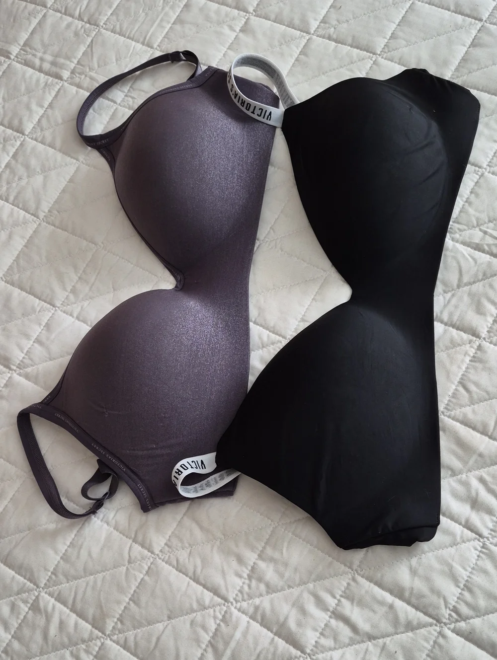 2 For 1 Victora Secret!! Tee Shirt. 36DD. - Picture 1 of 12